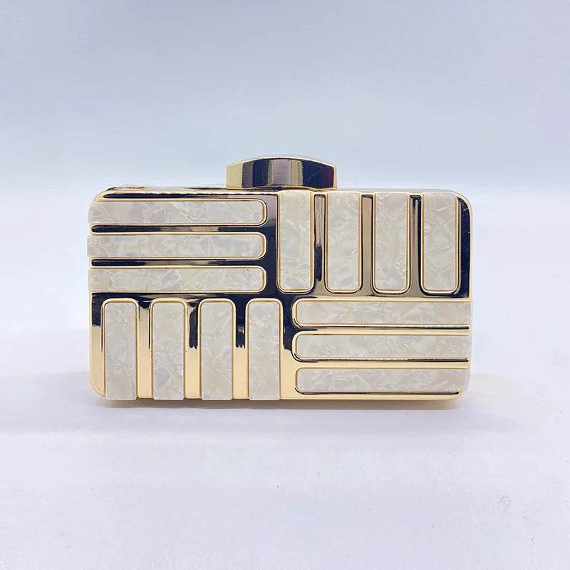 Handbags For Women Evening Dresses Bags Gold Clutch Party Purse Wedding Shoulder Crossbody Luxury Designer Bags High Quality New - Imbasat