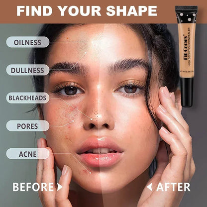 New 8Colors BB Cream Longlasting Liquid Foundation Waterproof Cover Acne Spot Natural Face Base Makeup Matte Concealer Cosmetic