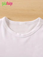 Women's Cat Graphic Print T-Shirt