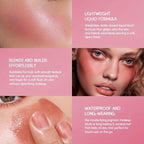 USHAS 4 Color Long-lasting Liquid Blush
