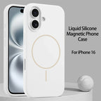 Liquid Silicone Magsafe Case For iPhone