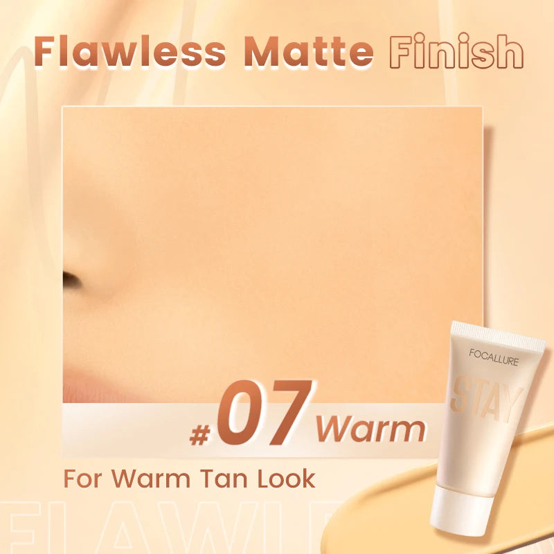 FOCALLURE Pore-Blurring Matte Foundation Cream