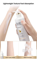 Olay Whitening &Moisturizing Body Cream B3+ Vitamin C Essence Nicotinamide Fragrance Olay Body Lotion