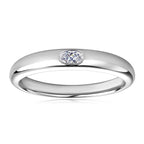 18k Gold Plated Wedding Ring 925 Silver D Color Moissanite