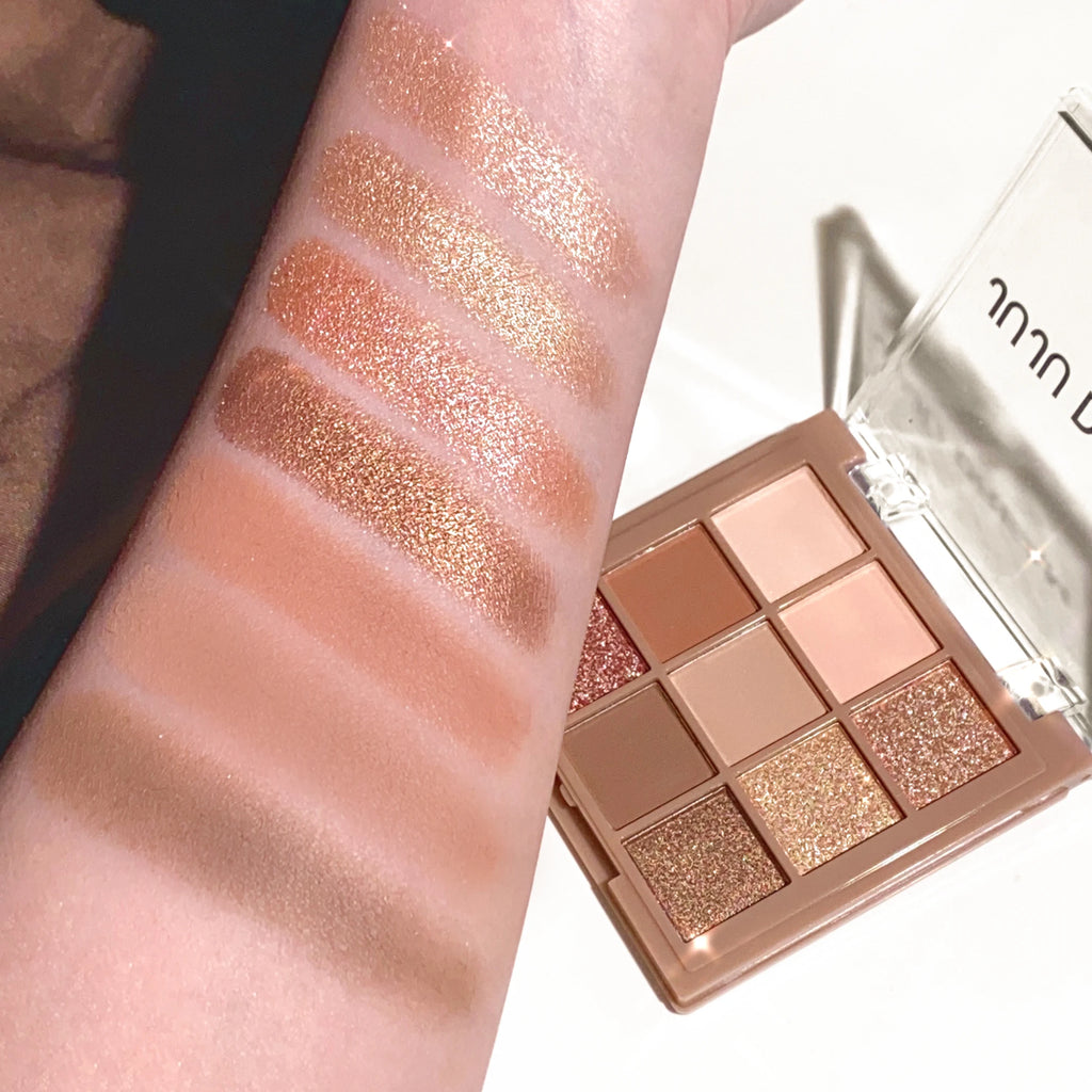 Luxurious 9-18 color eyeshadow palette - Velvet matte