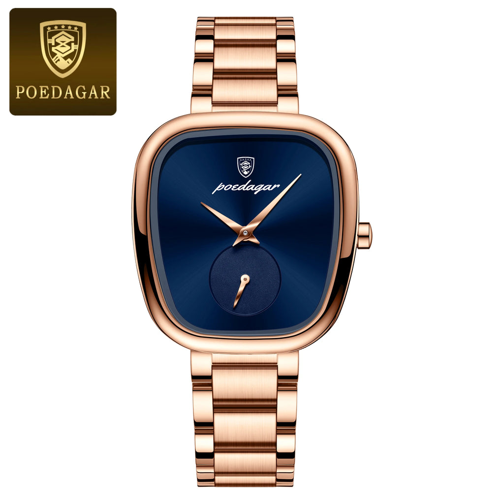 POEDAGAR Luxury Watch for Woman Waterproof