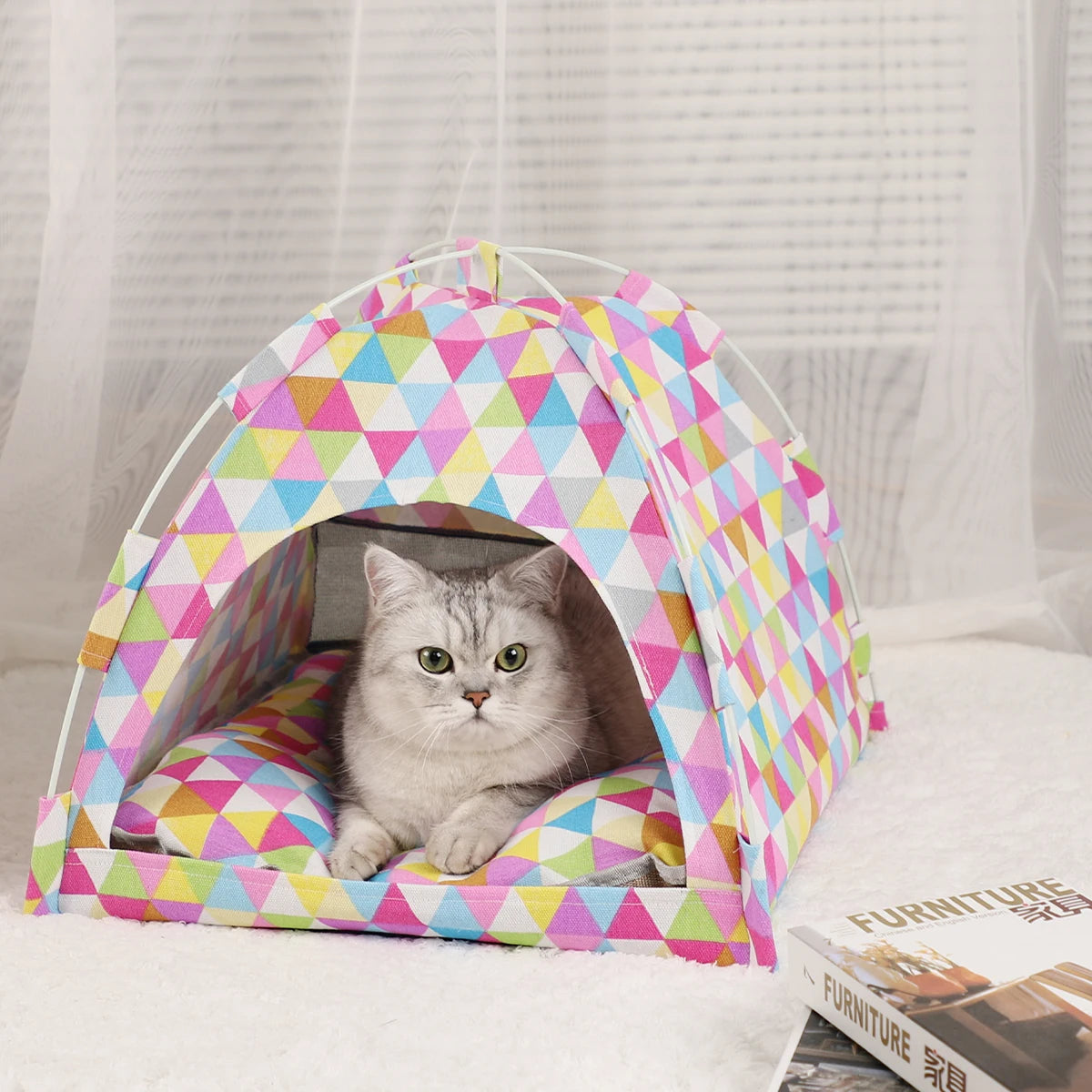 Pet Tent Bed Cats House