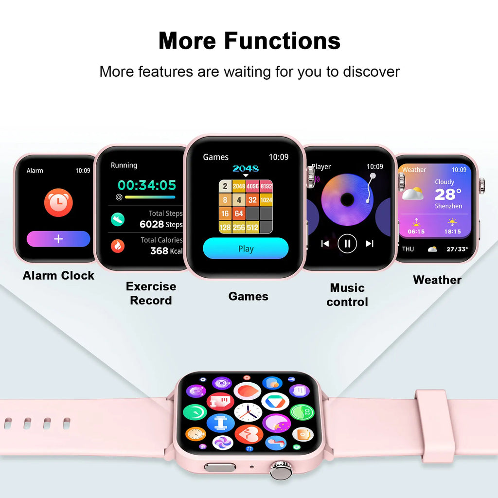 IOWODO Smartwatch Women