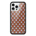 Wildflower 3D Cute Polka Dot iPhone Case Wave Point Cover