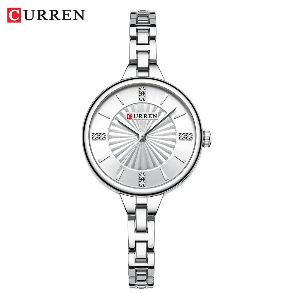 CURREN Luxury Women Bracelet Quartz Watches For Women Magnetic Watch Ladies Sports Dress Wrist Watch Clock Relogio Feminino