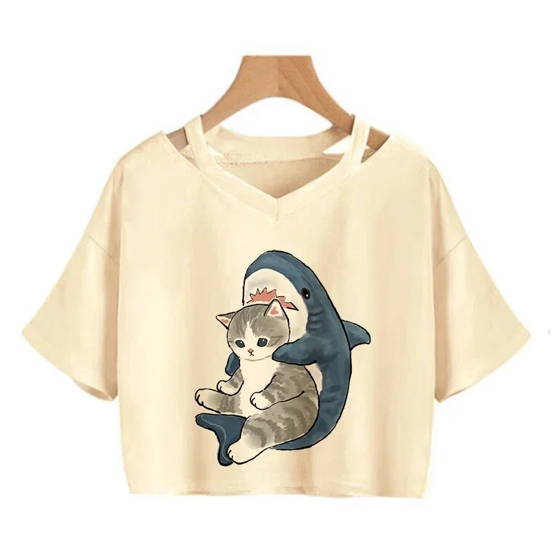 Ulzzang Aesthetic Crop Top