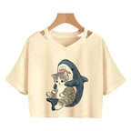 Ulzzang Aesthetic Crop Top