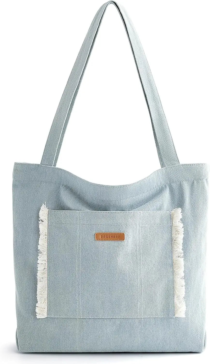 BAGSMART  Casual Lightweight Denim Shoulder Handbag