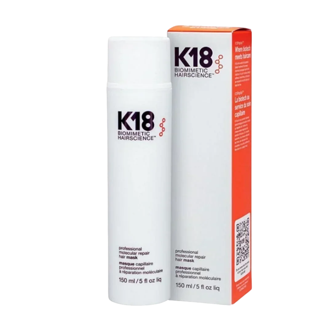 K18 Leave-In Conditioner Biomimetic Hairscience Pro Molecular Repair Dry Hair 4 Minutes To Reverse Hair Damage Moisturize 150ML