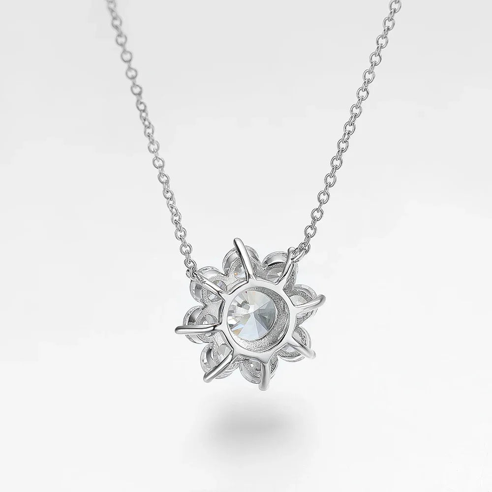 925 Sterling Silver Moissanite
