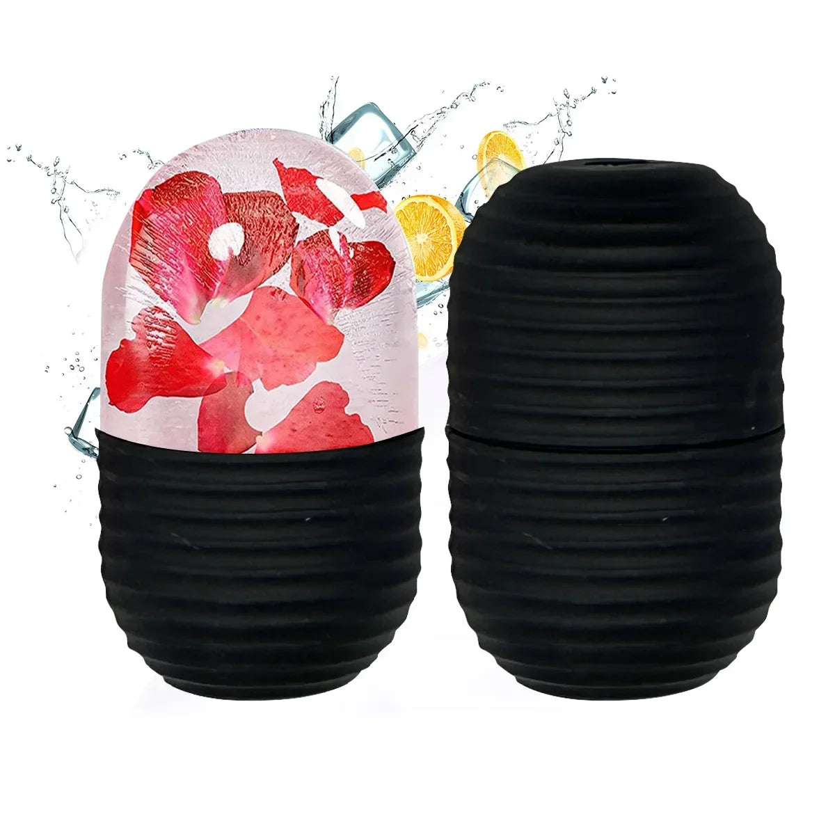 Silicone Ice Facial Roller Face Lifting Contouring Tools Ice Cube Trays