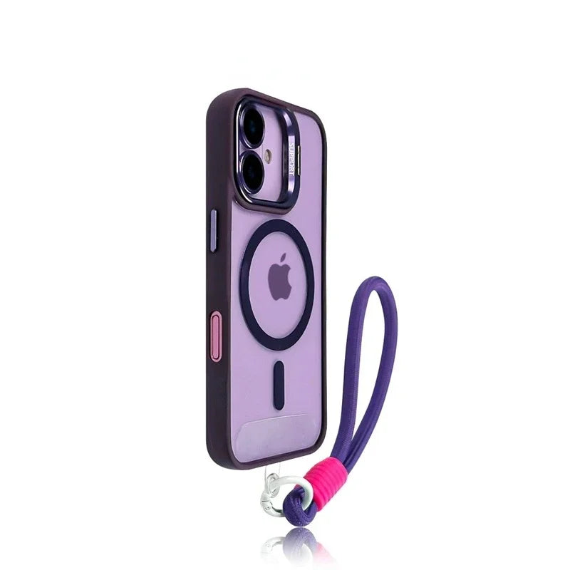 Lanyard Ring Stand Magsafe Case