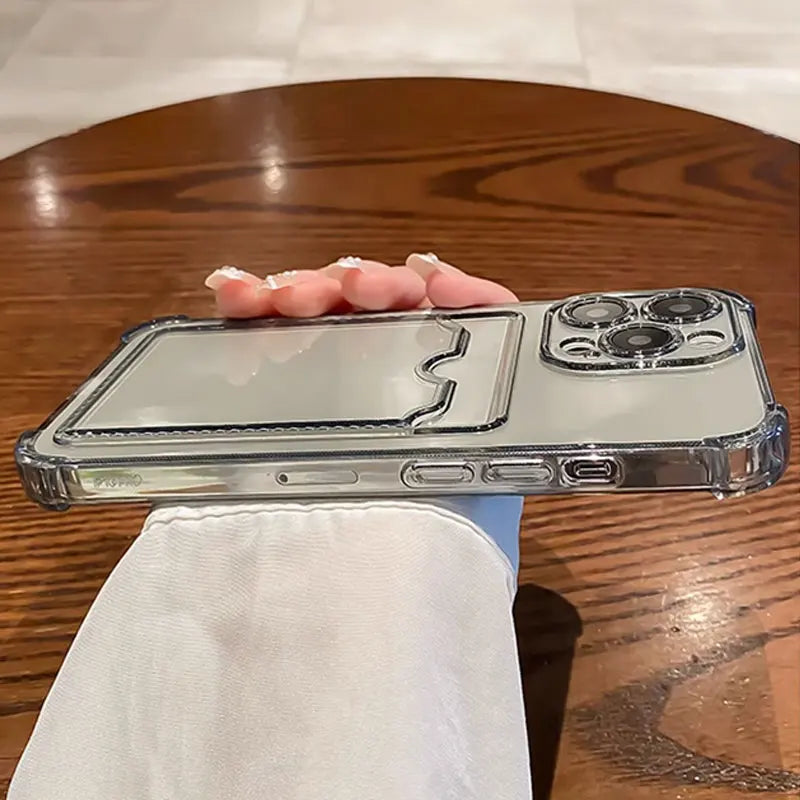 Card Slot Bag Holder Case For iPhone