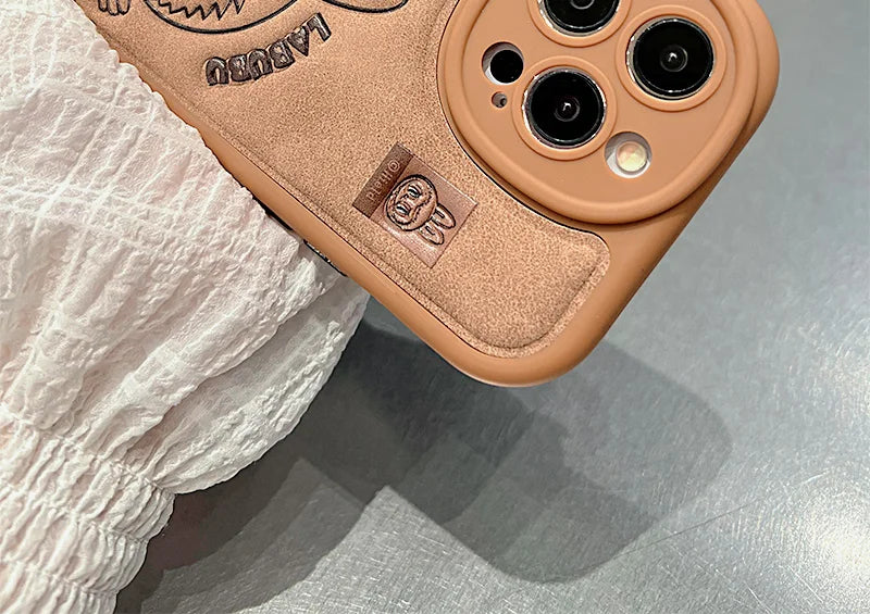 Labubu Handheld Rope Phone Case For IPhone