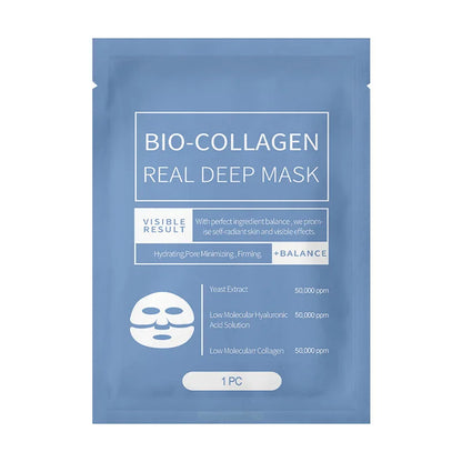 1/3/5/10PCS Bio Collagen Face Mask Anti Wrinkle Fade Face Fine Line Lift Firm Skin Anti-Aging Brighten SkinCare Korean Cosmetics