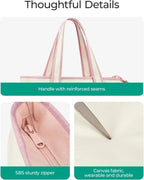 BAGSMART Women's Canvas Tote Bag