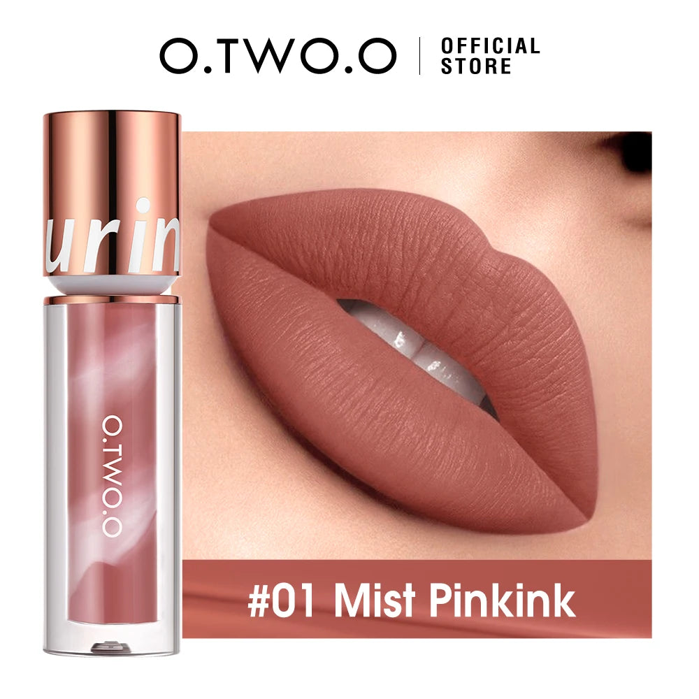 O.TWO.O Lipstick Lip Gloss Velvet Non-stick