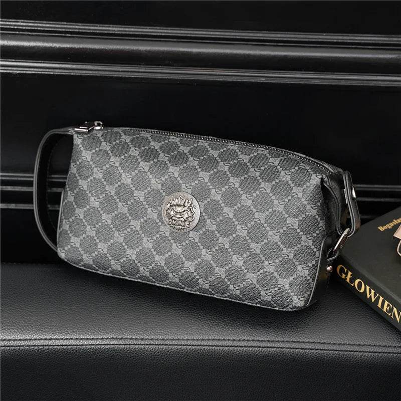 2022 New Men's Clutch Bag Business Casual Clutches Bags Mens Soft Pu Leather Cluth Male Mobile Phone Bag Hand Bag Purse Wallet - Imbasat