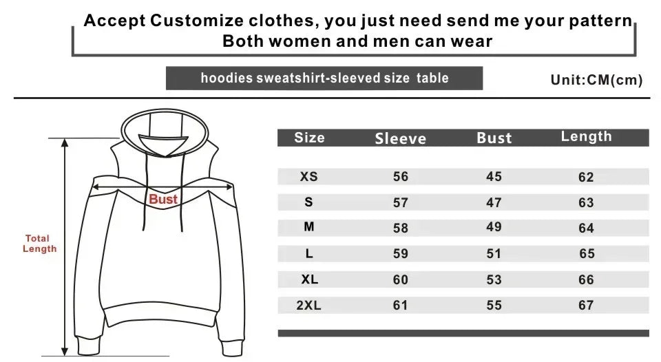 Goth Anime Hoodie Aesthetic Sweatshirt Gothic Punk Grunge Streetwear