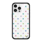 Wildflower 3D Cute Polka Dot iPhone Case Wave Point Cover