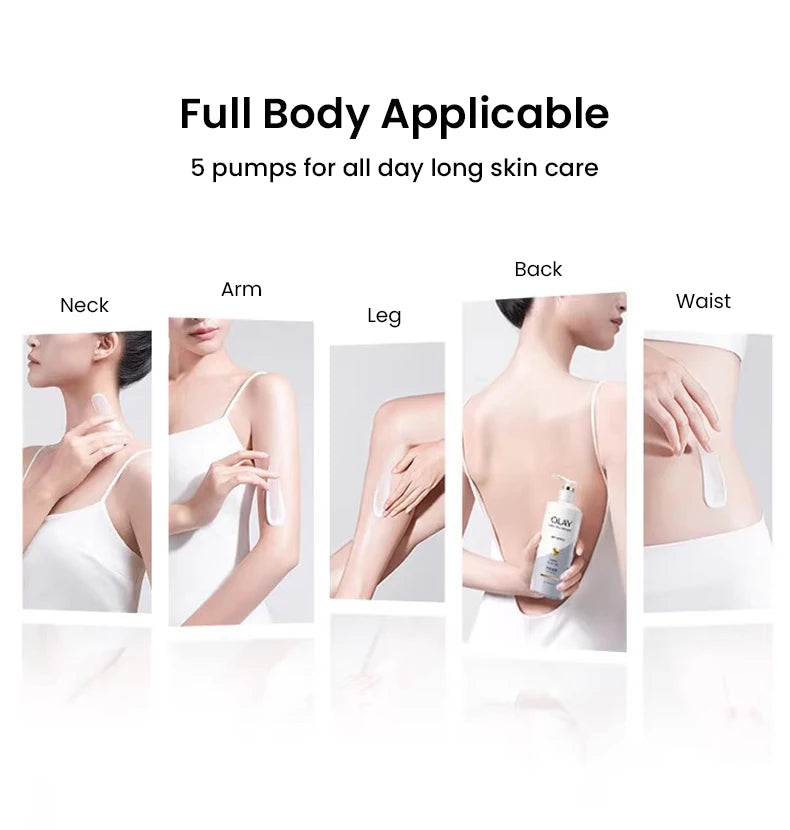 Olay Whitening &Moisturizing Body Cream B3+ Vitamin C Essence Nicotinamide Fragrance Olay Body Lotion