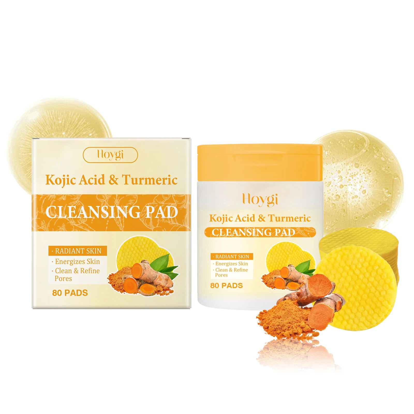 Turmeric Kojic Acid Cleansing Pads