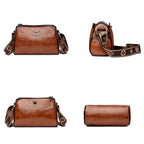 New Genuine High Quality Soft Leather Luxury Purses Crossbody Bag Designer Brand Ladies Shoulder Crossbody Bags 2024 Sac A Main - Imbasat