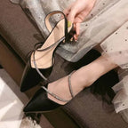 2024 Women Slippers Sandals New Summer Heel Sandales Femmes heels women women sandals - Imbasat