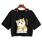 Ulzzang Aesthetic Crop Top