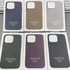 Leather With Magsafe Case For iPhone