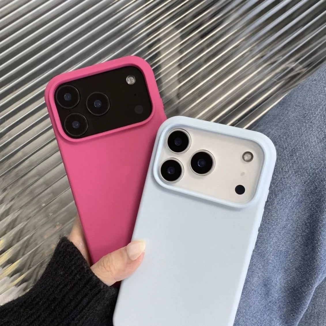 Original Silicone iPhone Case Full Cover for All Models