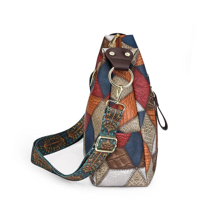 Women Bag Soft PU Leather Purse Quality Female Shoulder Messenger Bag Designer Large Capacity Handbag Ladies Shoulder Packs - Imbasat