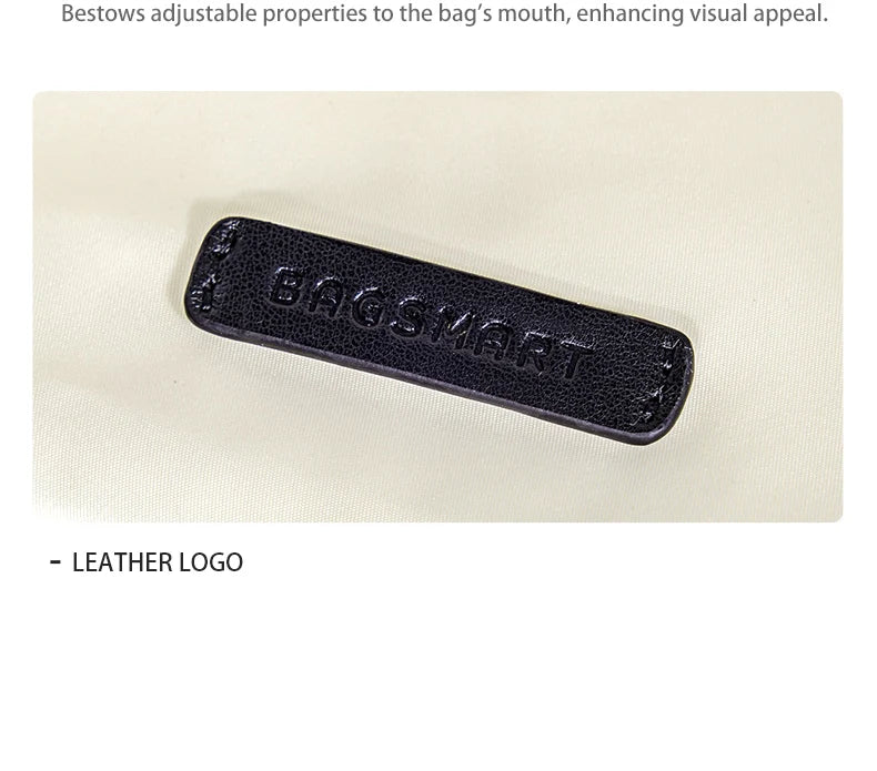 BAGSMART Tote University Eco Canvas Handbags