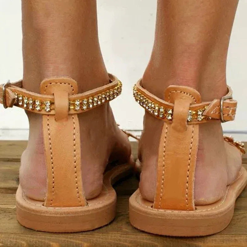 Flat Sandals Women Bohemian Style Shoes