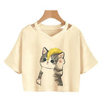 Ulzzang Aesthetic Crop Top