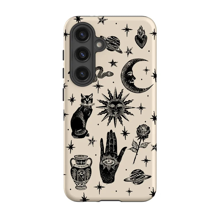 Astro Flash Beige Samsung Galaxy Case Luxury Double Layer Cover