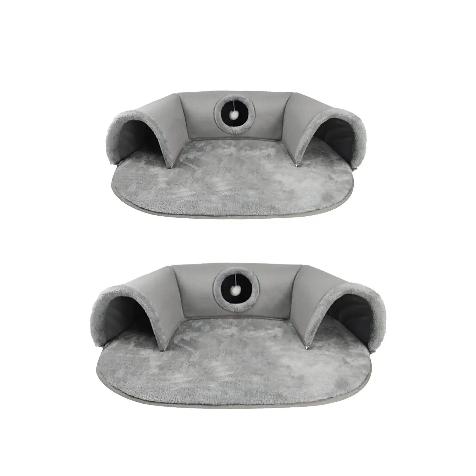 Cats and Puppy Bed Goods Basket