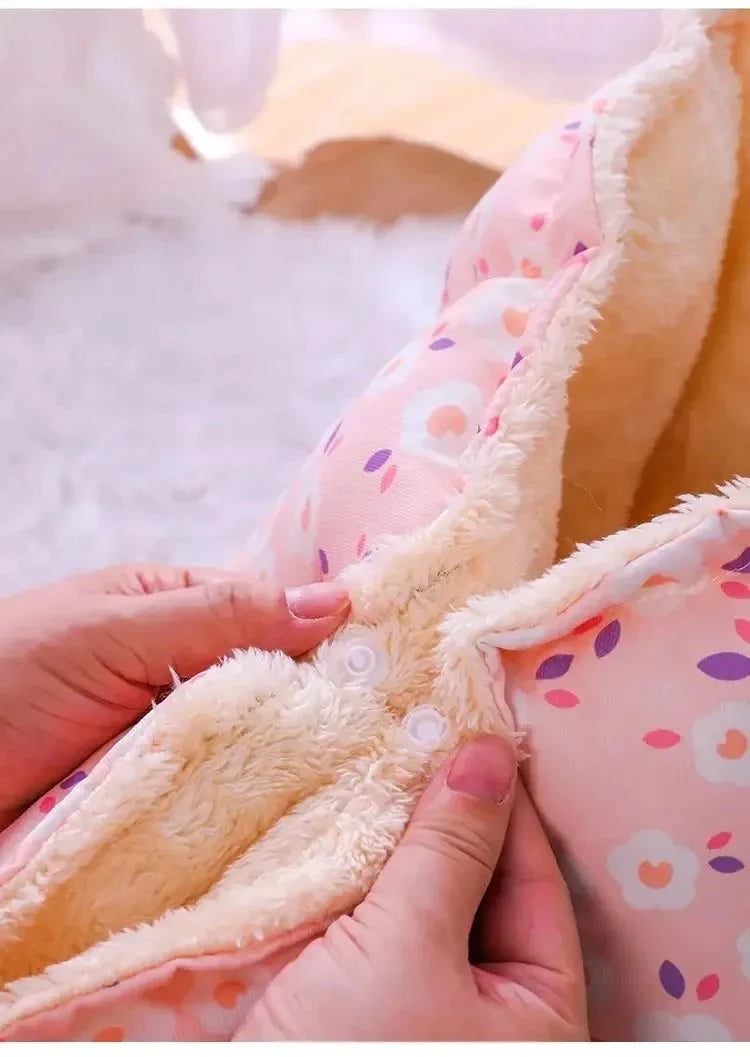 Cats Bed Winter Basket Houses