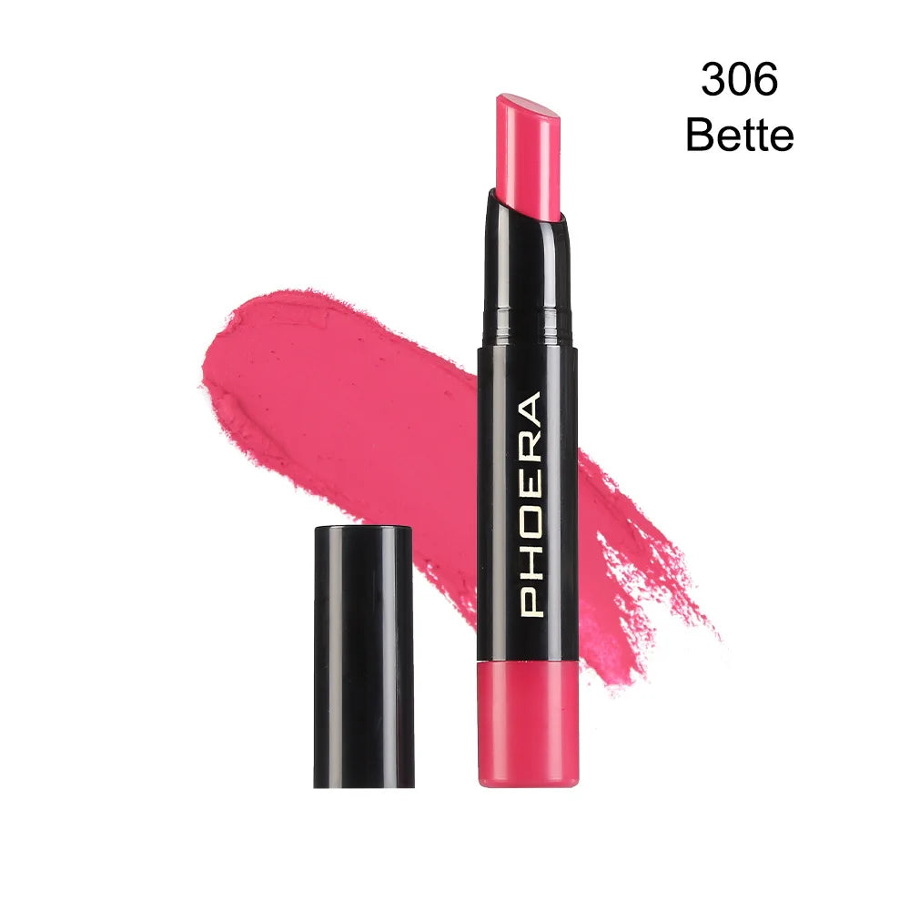 PHOERA 8 Colors Lipstick Matte Long Lasting