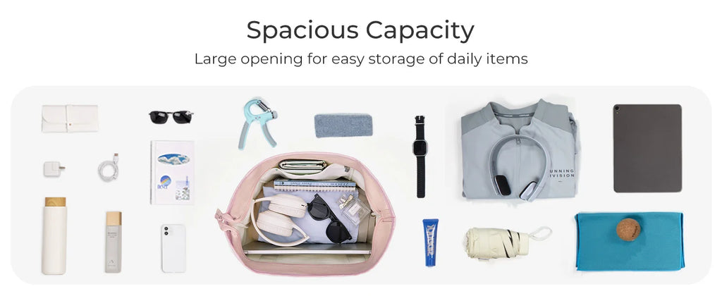 BAGSMART Women's Canvas Tote Bag