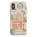 Dinner Parties iPhone Case Luxury Double Layer Cover