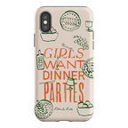 Dinner Parties iPhone Case Luxury Double Layer Cover