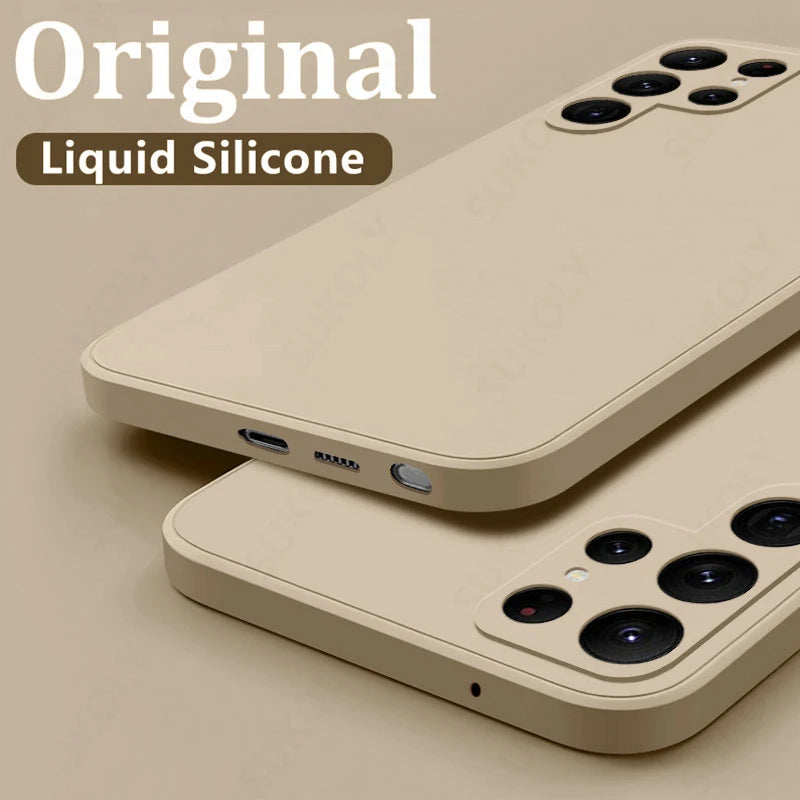 Samsung Galaxy case liquid silicon