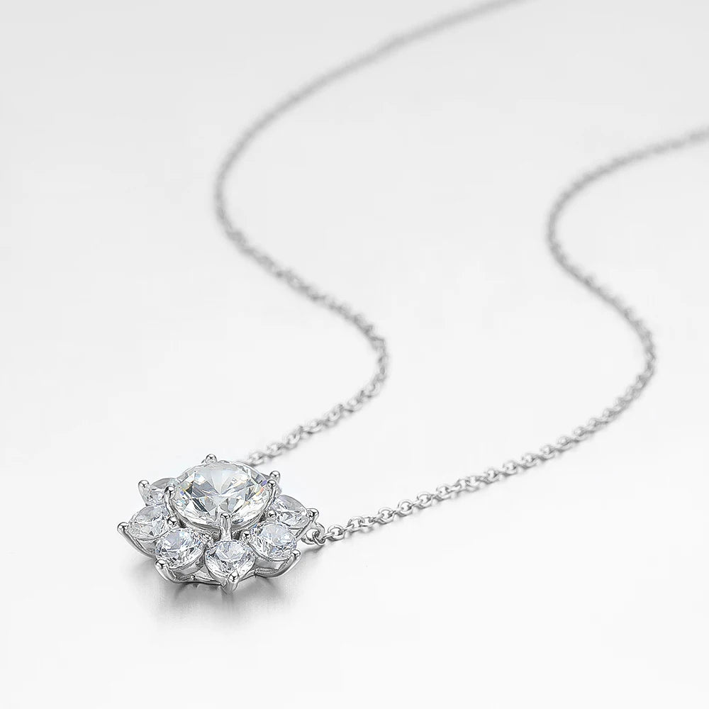 925 Sterling Silver Moissanite