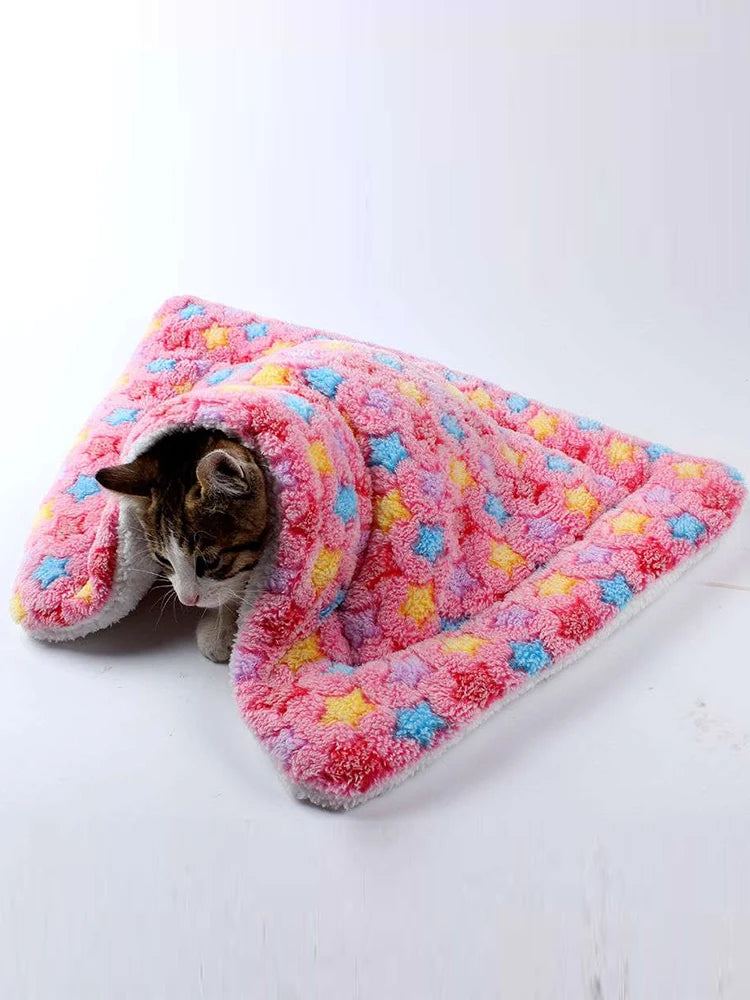 Flannel Mat For Pets Thicken Sleeping Mat